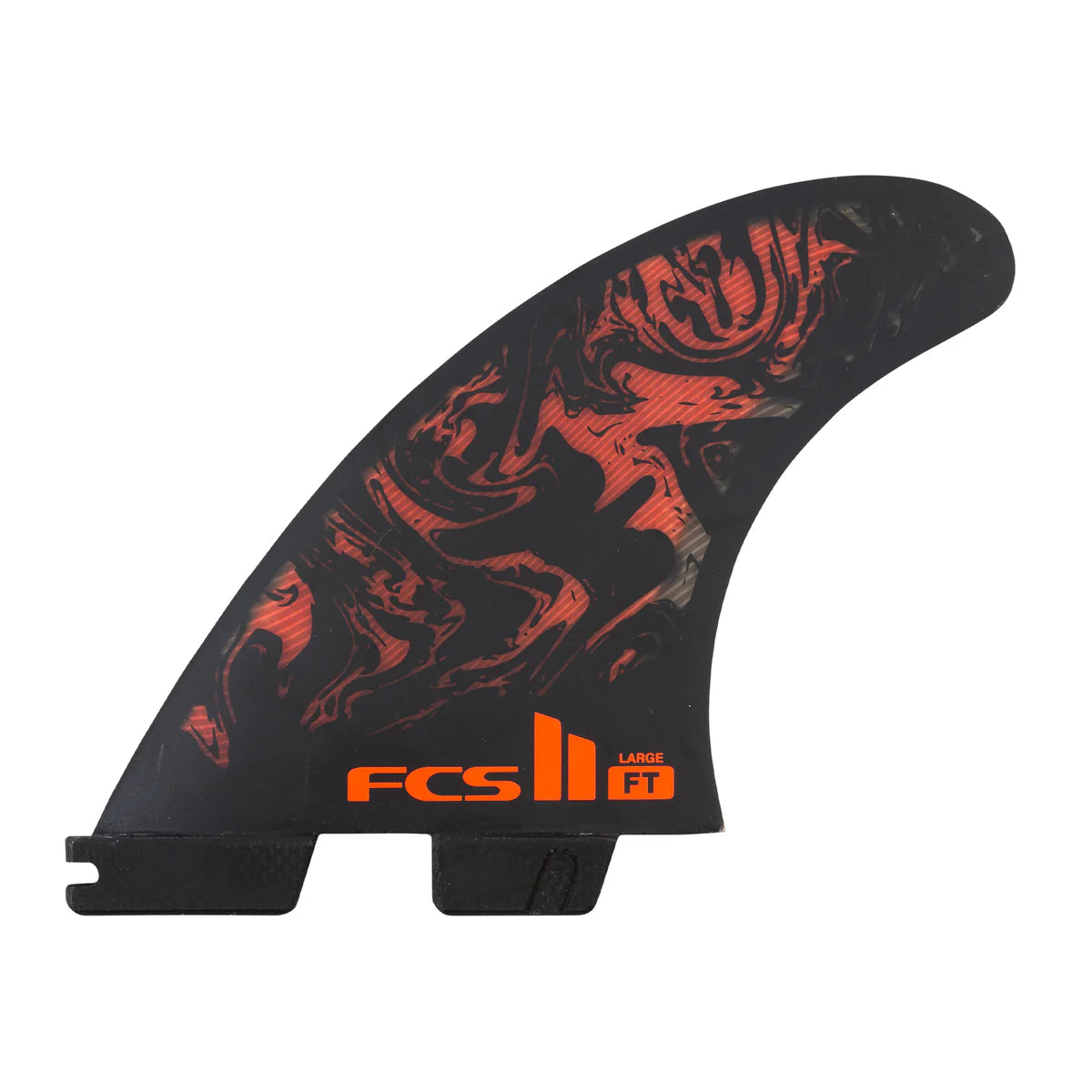 FCS II FILIPE TOLEDO MEDIUM BLACK/WHITE TRI FINS