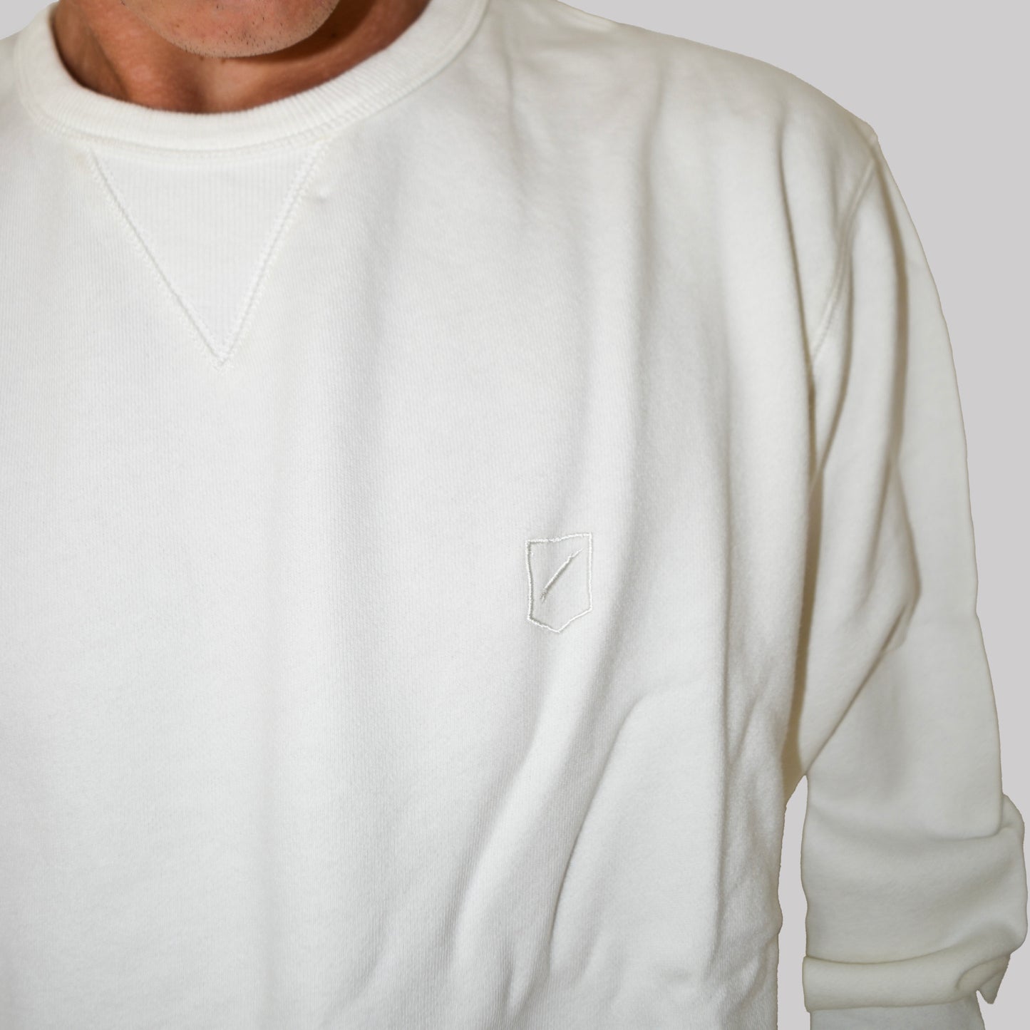 SHIELD CORE CREW / OFF WHITE