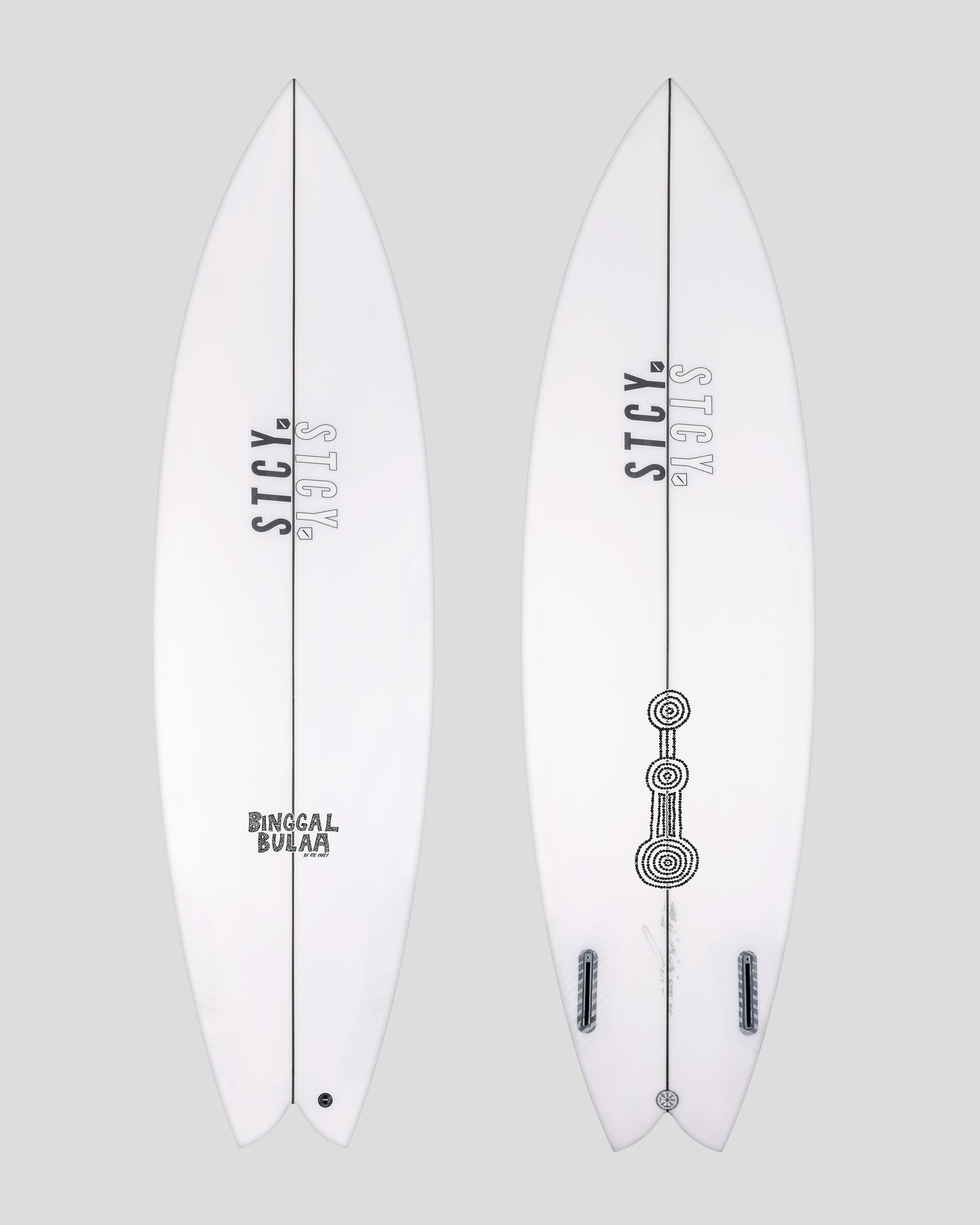 BINGGAL BULAA TWIN FIN by OTIS CAREY