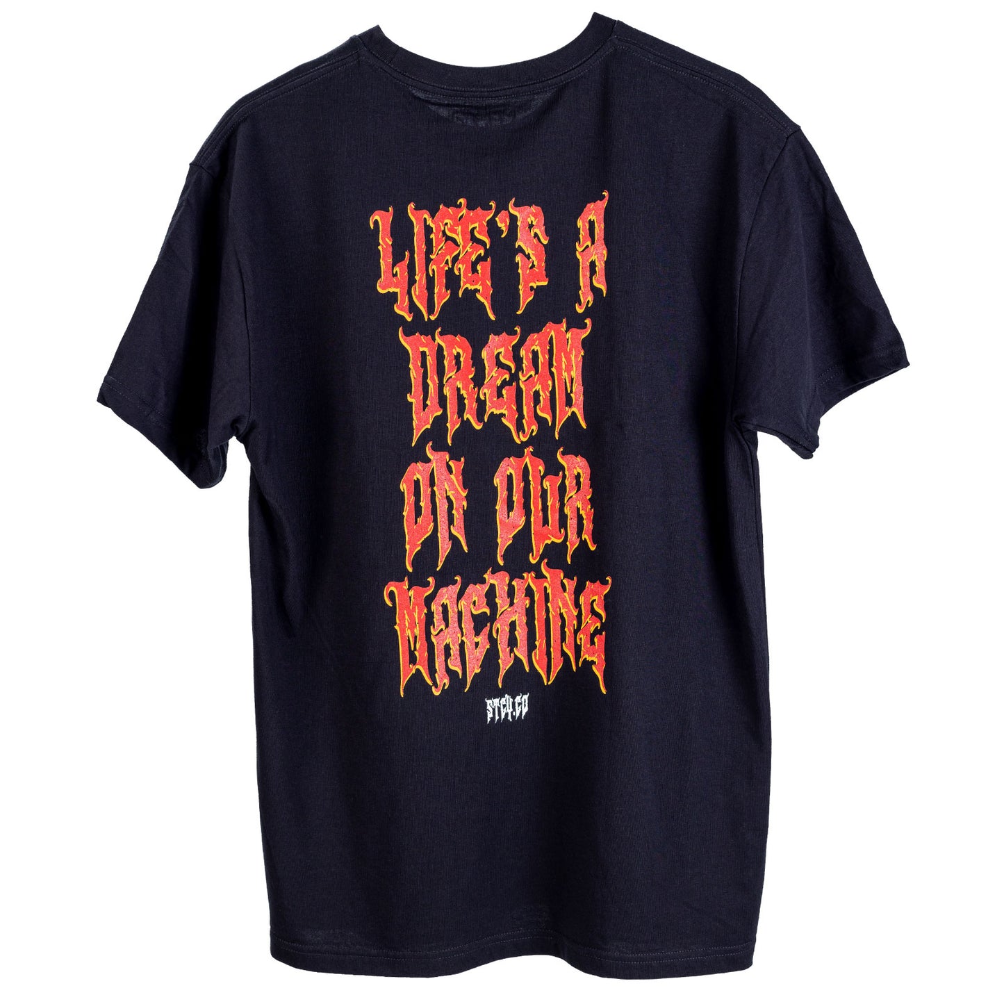 DOUBLE FEATURE TEE / BLACK