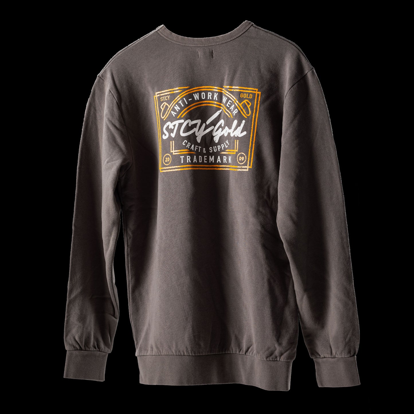 STCY GOLD CREW / ASPHALT