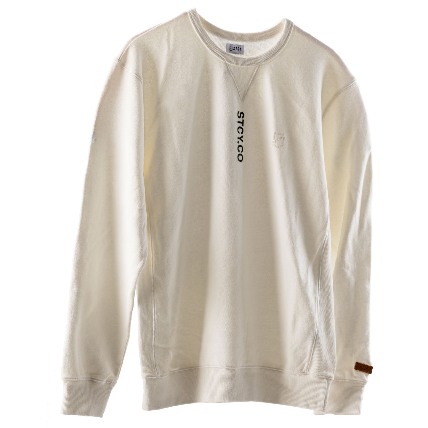 STCY VERT CREW / OFF WHITE