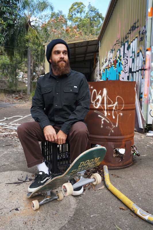 WORKMAN SHIRT / BLACK