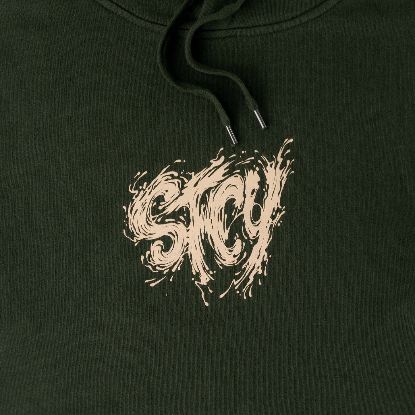 WHITE WASHED HOOD / DARK ARMY