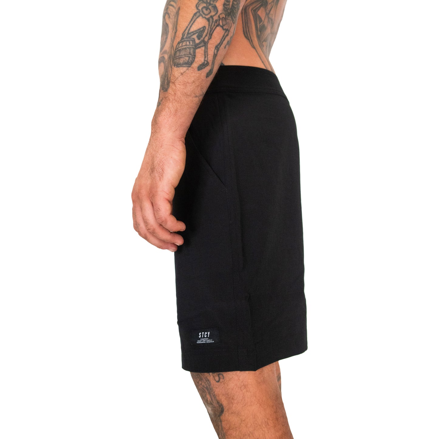 CREW BOARDSHORT - BLACK