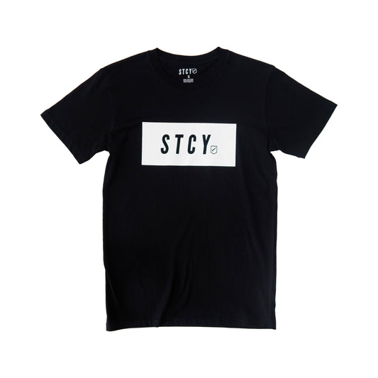 BLOCK TEE - BLACK