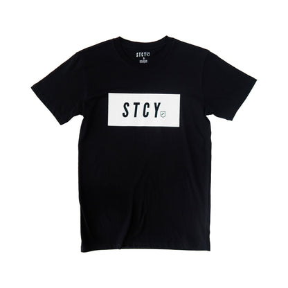 BLOCK TEE / BLACK