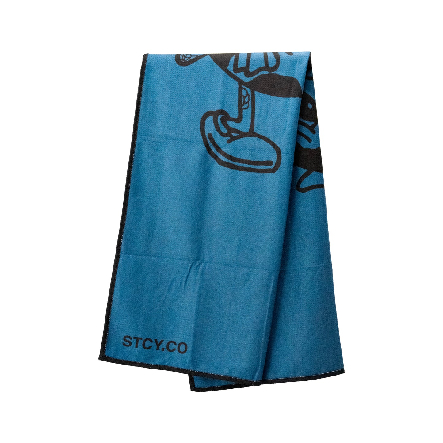 WARM WORLD BEACH TOWEL - STEEL BLUE