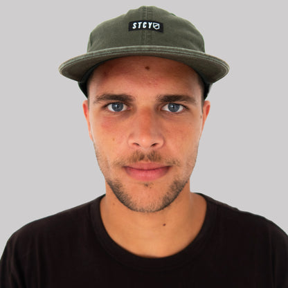 FOUNDATION SNAPBACK - MILITARY GREEN