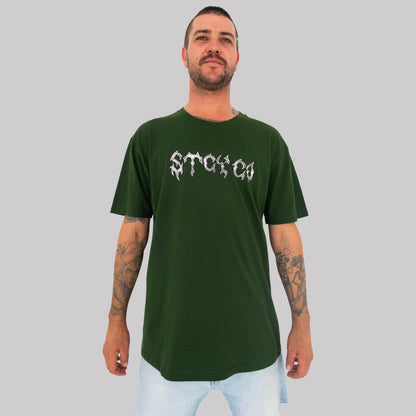 KRYPTIC TEE - FOREST GREEN