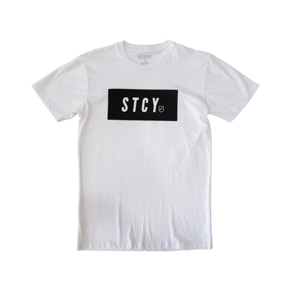 BLOCK TEE - WHITE