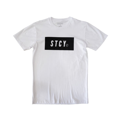 BLOCK TEE / WHITE