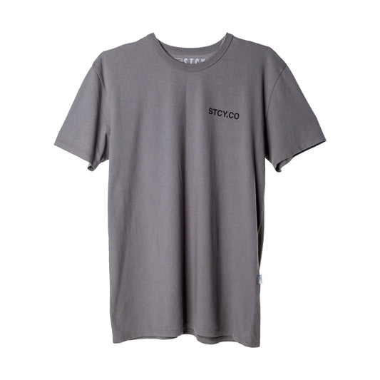 WARM WORLD TEE - ASPHALT