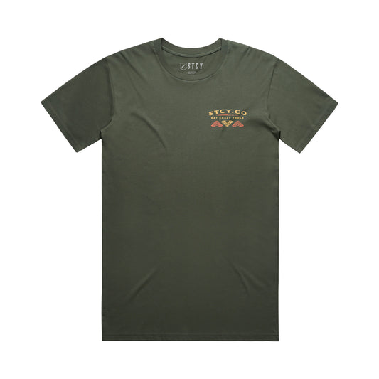 BAT CRAZY TEE - ARMY