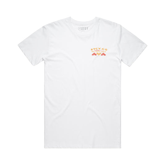 BAT CRAZY TEE / WHITE
