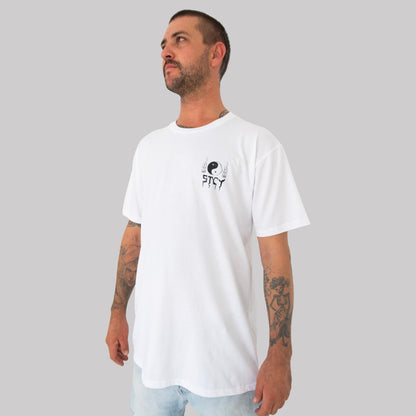 YING REAPER TEE - WHITE