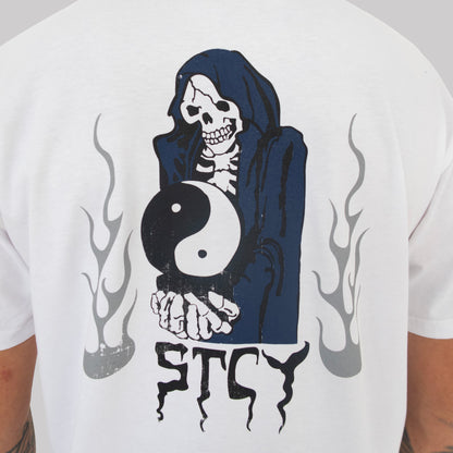 YING REAPER TEE - WHITE