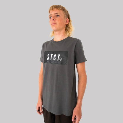 BLOCK TEE / COAL