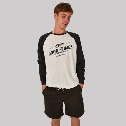 GOOD TIMES RAGLAN TEE