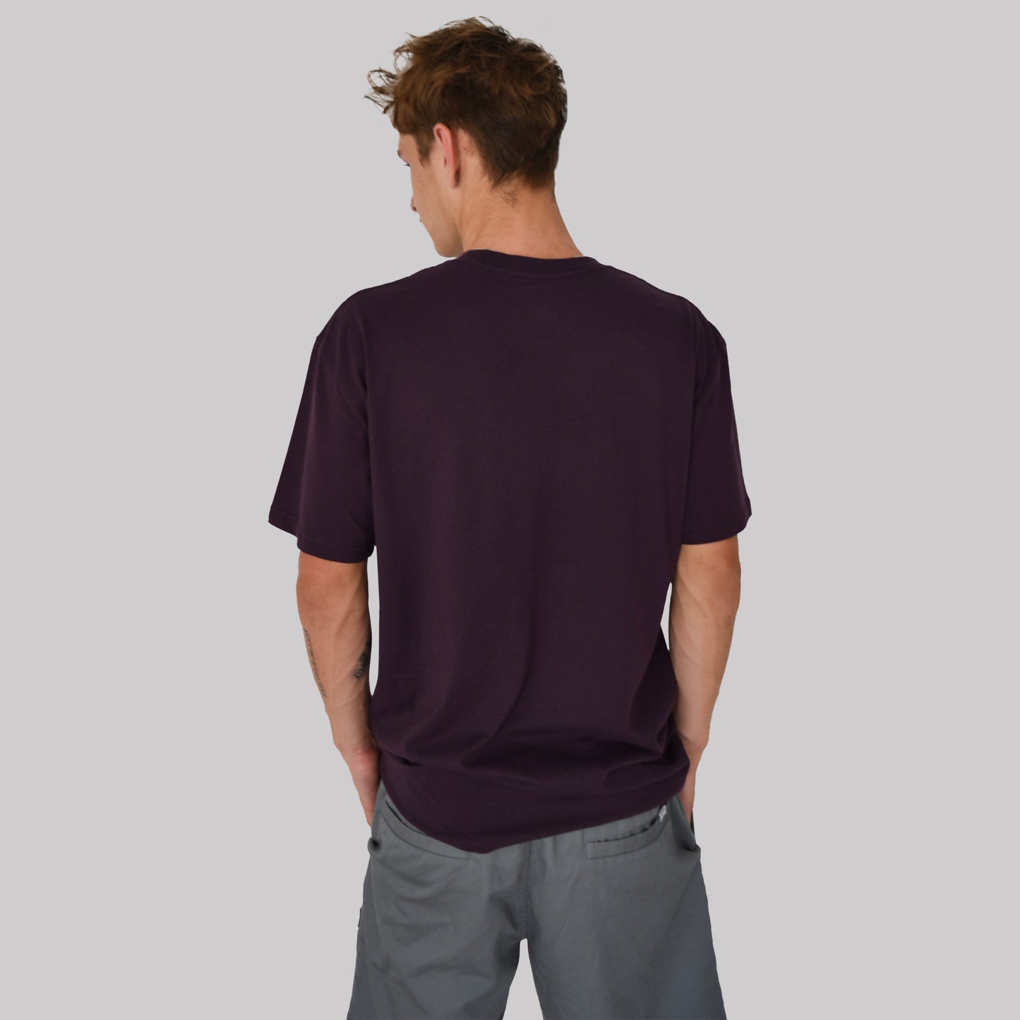 KRYPTIC TEE / PLUM