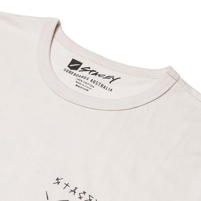 Stacey Lowdown Tee - Natural