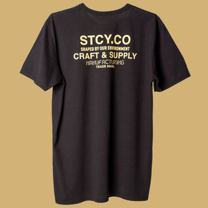 WALL TEE - BLACK