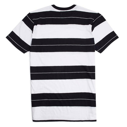 Stacey Striped Tee - Black and White